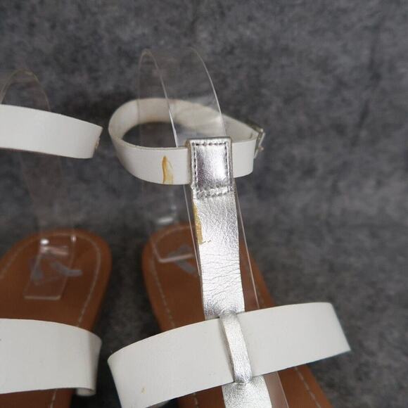 Report Shoes Womens 10 Sandals Flats Fashion Casual Gladiator Ankle Buckle Strap - Picture 4 of 12